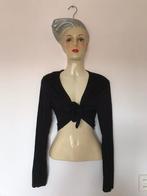 Marsh L zwarte bolero kort vestje kerstdiner, Zwart, Ophalen of Verzenden, Gedragen, Marsh