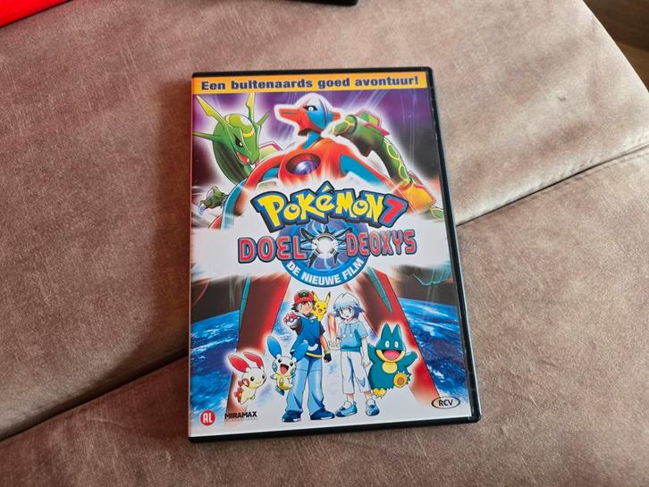 Pokémon 7: Doel Deoxys DVD, Cd's en Dvd's, Dvd's | Kinderen en Jeugd, Zo goed als nieuw, Film, Avontuur, Alle leeftijden, Ophalen