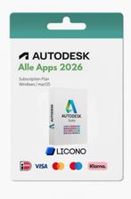 Autodesk Alle Apps 2026 - Officiële Licentie, Ophalen, Nieuw, Windows