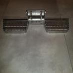 rvs achteropstap , rvs trede 3mnd oud., Ophalen, Zo goed als nieuw
