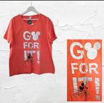 Nieuw! oranje t-shirt Disney Mickey Mouse van Janina mt 46., Maat 46/48 (XL) of groter, Nieuw, Oranje, Ophalen of Verzenden