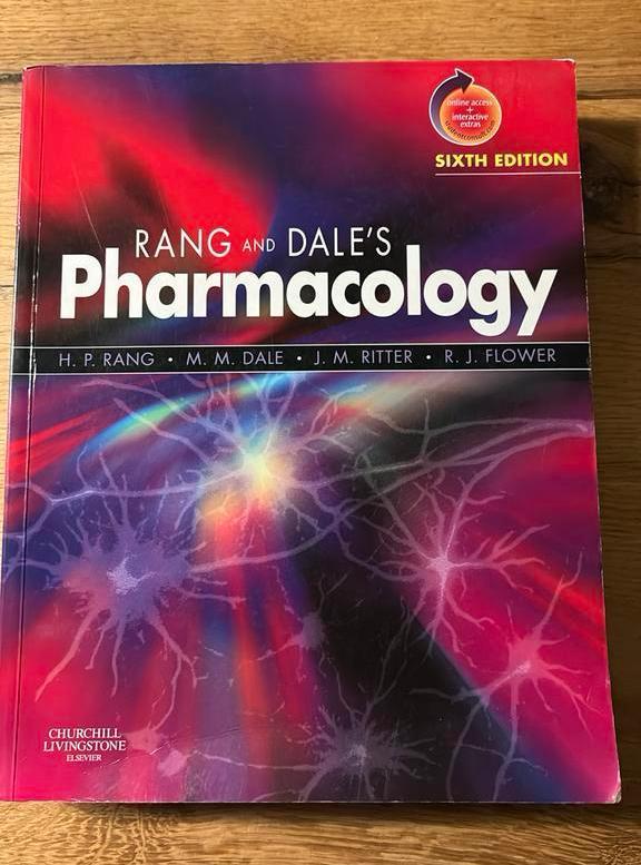 Rang & Dale's Pharmacology 9780443069116, Boeken, Studieboeken en Cursussen, Zo goed als nieuw, WO, Beta, Ophalen of Verzenden