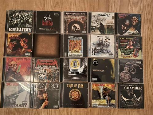 Hiphop cd collectie verzameling Wu tang boom bap heltah, Cd's en Dvd's, Cd's | Hiphop en Rap, Gebruikt, Ophalen of Verzenden