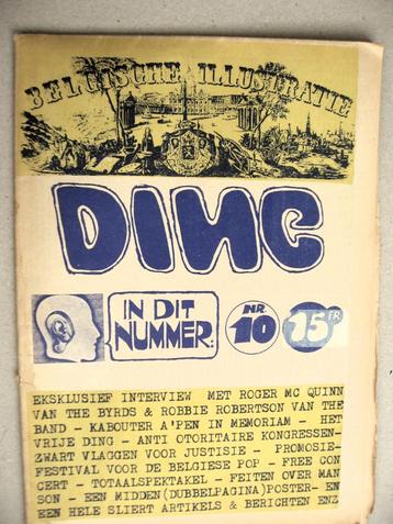 Ding, Belgische underground/onderwater krant 1971 nr. 10 beschikbaar voor biedingen