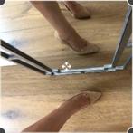 GRATIS VERZENDEN NIEUWE BEIGE LEREN PUMPS MT 37, Verzenden, Beige, Nieuw, Schoenen met hoge hakken