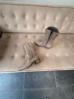 Cowboylaarzen Groen/Beige - Maat 37 - Nieuw!, Kleding | Dames, Schoenen, Ophalen of Verzenden, Nieuw, Groen, Lage of Enkellaarzen