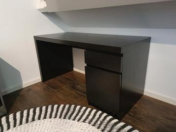 Ikea Malm Bureau - Zwart - afbeelding 1
