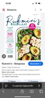 Gezocht: Tijdschrift Rukmini’s bakplaat, Boeken, Ophalen of Verzenden