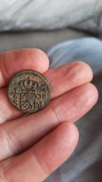 Zeldzame Zweedse Koperen Munt - 1715, Ophalen of Verzenden, Vóór koninkrijk, Overige waardes, Losse munt