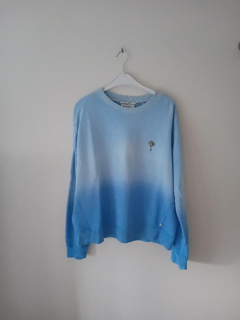Scotch en soda dames sweater, Ophalen, Zo goed als nieuw, Maat 46/48 (XL) of groter, Blauw