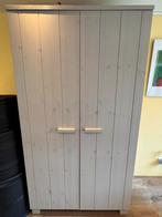 Kledingkast Karwei grijs, Huis en Inrichting, Gebruikt, 100 tot 150 cm, Kunststof, 200 cm of meer