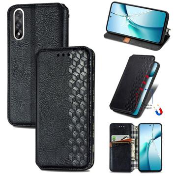 Luxe PU Lederen Wallet Case Set voor OnePlus Nord 5 _ Zwart beschikbaar voor biedingen
