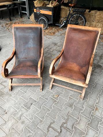 Vintage Planterstoel / Tuinstoel beschikbaar voor biedingen