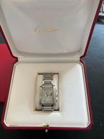 Cartier Tank Franchise Chrono Reflex - Nieuwstaat, Overige merken, Staal, Polshorloge, Ophalen of Verzenden