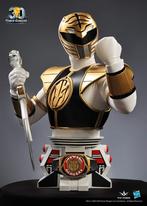 Way studios power rangers white ranger life size bust, Nieuw, Ophalen of Verzenden