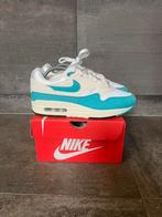 Nike Air Max 1 Dusty Cactus | Maat 38.5, Ophalen of Verzenden, Zo goed als nieuw, Blauw, Sneakers of Gympen