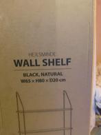 Nieuw rek met mooie planken en zwart aluminium, Ophalen of Verzenden, Nieuw