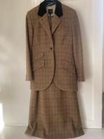 Ruiter Blazer + rok combinatie PAUW, Maat 38/40 (M), Kostuum of Pak, Beige, Pauw