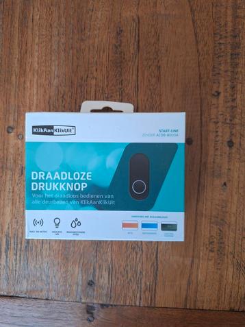 KlikAanKlikUit Draadloze Drukknop - Nieuw in Verpakking beschikbaar voor biedingen