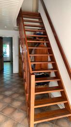Trap meranti, Doe-het-zelf en Verbouw, Ladders en Trappen, Ophalen, Gebruikt, Trap, 2 tot 4 meter