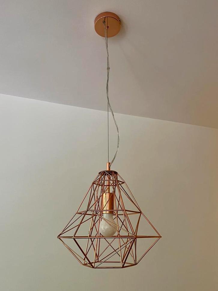 MADE Cooper hanglamp, Huis en Inrichting, Lampen | Hanglampen, Zo goed als nieuw, Minder dan 50 cm, Metaal, Ophalen
