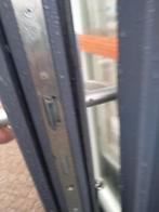 Kozijn met dubbele deuren en zijlichten, Ophalen of Verzenden, Glas, 120 cm of meer, 215 cm of meer