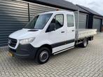 Mercedes-Benz Sprinter 511 Pick-up Dub.Cabine Dubbel lucht!!, Auto's, Origineel Nederlands, Te koop, 4 stoelen, 3500 kg