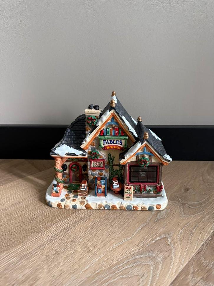 Lemax - Fables Bookstore, Diversen, Kerst, Zo goed als nieuw, Ophalen