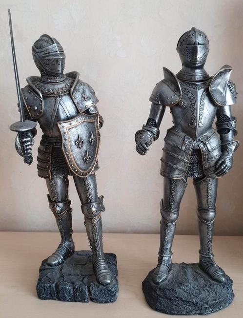 Geërfd. Drie unieke Zeldzame oude ridders., Antiek en Kunst, Curiosa en Brocante, Ophalen of Verzenden