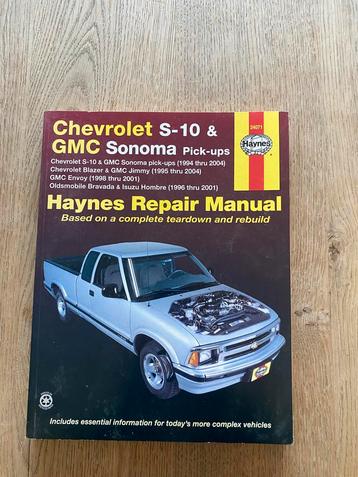 Haynes Chevrolet S-10 Reparatiehandleiding beschikbaar voor biedingen
