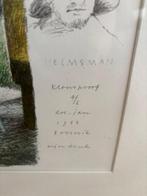 Zeefdruk Hermanus Berserik, Antiek en Kunst, Ophalen