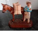 Beeld Juan Valdez keramiek met muilezel, Ophalen, Zo goed als nieuw, Dier