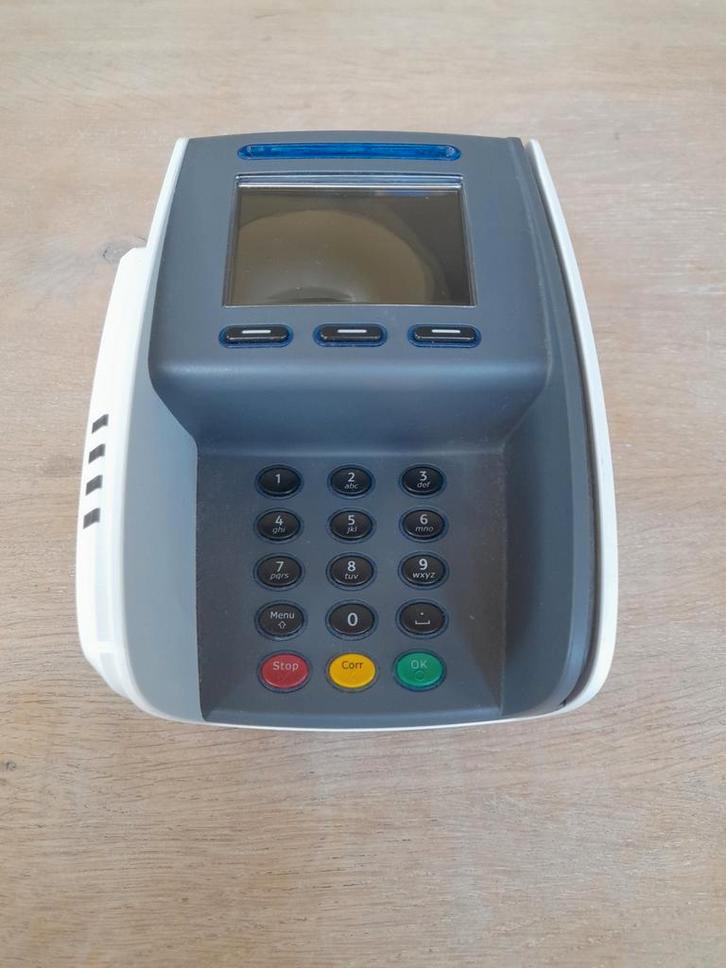 Worldline Yomani betaalautomaat in goede staat, pinapparaat., Verzamelen, Elektronische Apparatuur, Computers en Rekenmachines