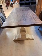 Zeer nette  kloostertafel.   250 lang, Huis en Inrichting, Tafels | Eettafels, Ophalen, Zo goed als nieuw, Rechthoekig, 200 cm of meer