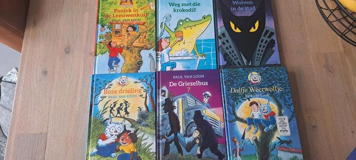 6 boeken van Paul van Loon, Boeken, Kinderboeken | Jeugd | 10 tot 12 jaar, Zo goed als nieuw, Ophalen of Verzenden
