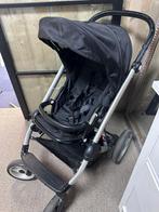 Kinderwagen Mutsy Evo zwart buggy en reiswieg, Ophalen of Verzenden, Zo goed als nieuw, Zonnekap