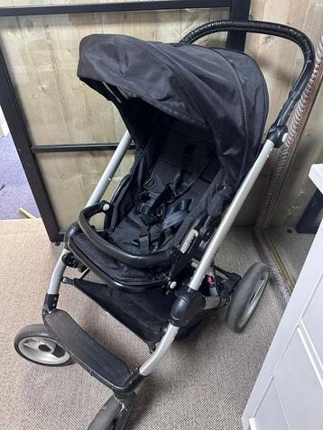 Kinderwagen Mutsy Evo zwart buggy en reiswieg beschikbaar voor biedingen