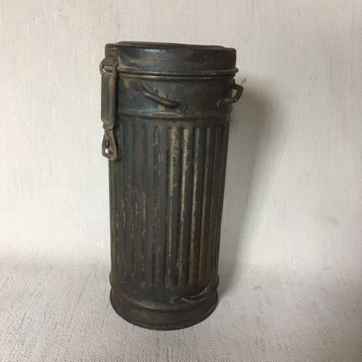 wo2 - Duitse gasmaskerbus Wehrmacht - kleurlagen, Verzamelen, Militaria | Tweede Wereldoorlog, Landmacht, Kist of Geocache, Duitsland