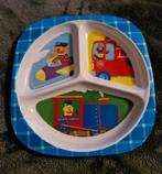 Drie Vaks Bord Sesamstraat, Huis en Inrichting, Ophalen of Verzenden, Zo goed als nieuw, Overige stijlen, Bord(en)