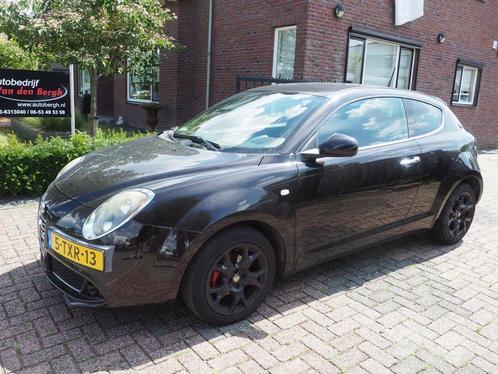Alfa Romeo MiTo 0.9 TwinAir Esclusivo (bj 2014), Auto diversen, Schadeauto's, Alfa Romeo, Handgeschakeld, Benzine, Hatchback, Zwart