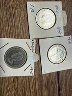 3 Wilhelmina guldens, 1 gulden, Zilver, Ophalen of Verzenden, Koningin Wilhelmina