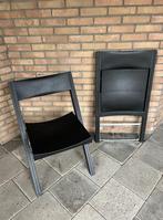 IKEA Sennik Klapstoelen - Set van 2 - Zwart - Gammelgaard, Huis en Inrichting, Stoelen, Kunststof, Gebruikt, Twee, Zwart