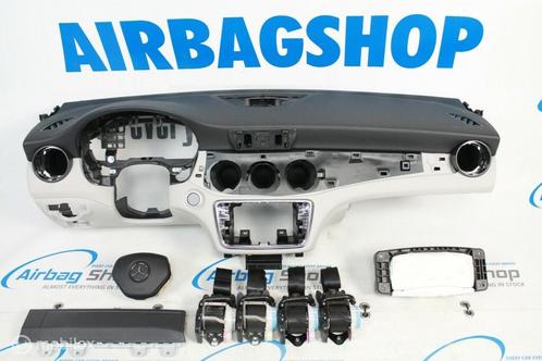 Airbag set - Dashboard zwart wit Mercedes CLA Klasse C117, Auto-onderdelen, Dashboard en Schakelaars, Gebruikt, Ophalen of Verzenden