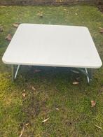 Wit tafeltje, Ophalen of Verzenden, Gebruikt, Campingtafel