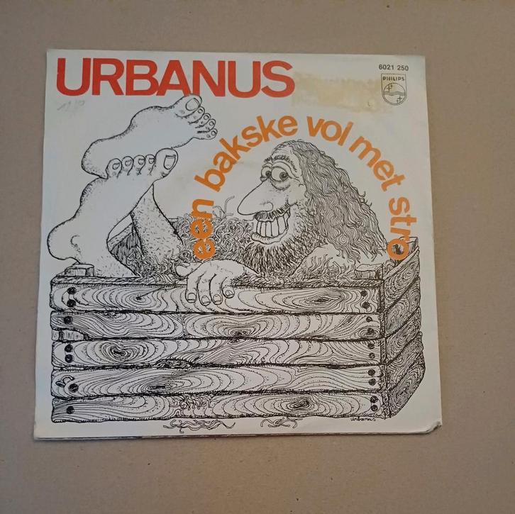 Urbanus  - Een Bakske Vol Met Stro/Als Moeder Zong, Cd's en Dvd's, Vinyl Singles, Gebruikt, Single, Pop, 7 inch, Ophalen of Verzenden