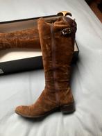 Bruine dameslaarzen maat 38.5 ZGAN, Kleding | Dames, Schoenen, Hoge laarzen, Bruin, Ophalen of Verzenden, Zo goed als nieuw