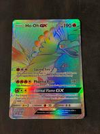 Ho-Oh GX Rainbow Rare - SM80, Hobby en Vrije tijd, Verzamelkaartspellen | Pokémon, Ophalen of Verzenden, Zo goed als nieuw, Losse kaart