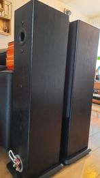 Monitor Audio Silver 6 Black Oak, zeer nette staat., Zo goed als nieuw, 60 tot 120 watt, Front, Rear of Stereo speakers, Ophalen