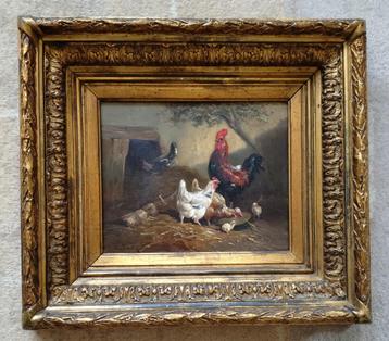 ===haan en kippen===Henry Schouten 1857-1927=== beschikbaar voor biedingen