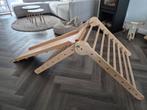 Montessori Klimrek met Glijbaan, Ophalen, Zo goed als nieuw, Glijbaan